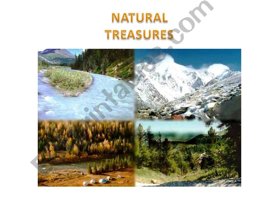 Natural Treasures powerpoint