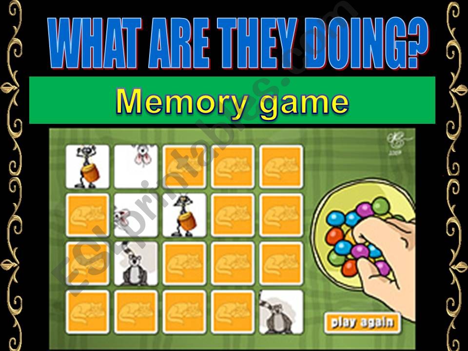 MEMORY GAME powerpoint