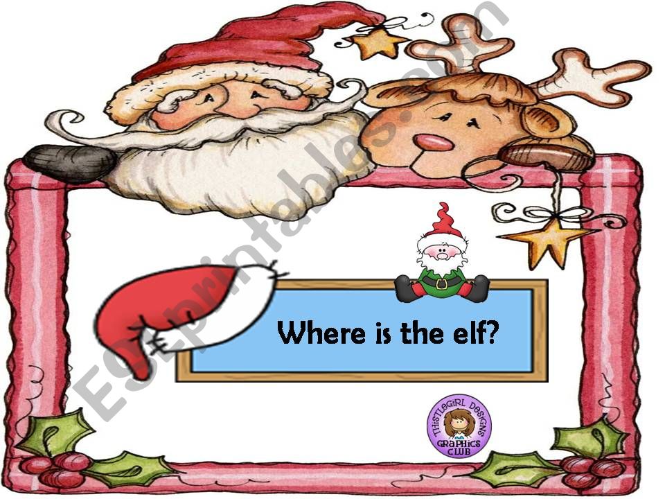Where is the Elf? powerpoint
