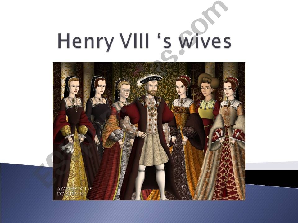 Henry VIII s wives powerpoint