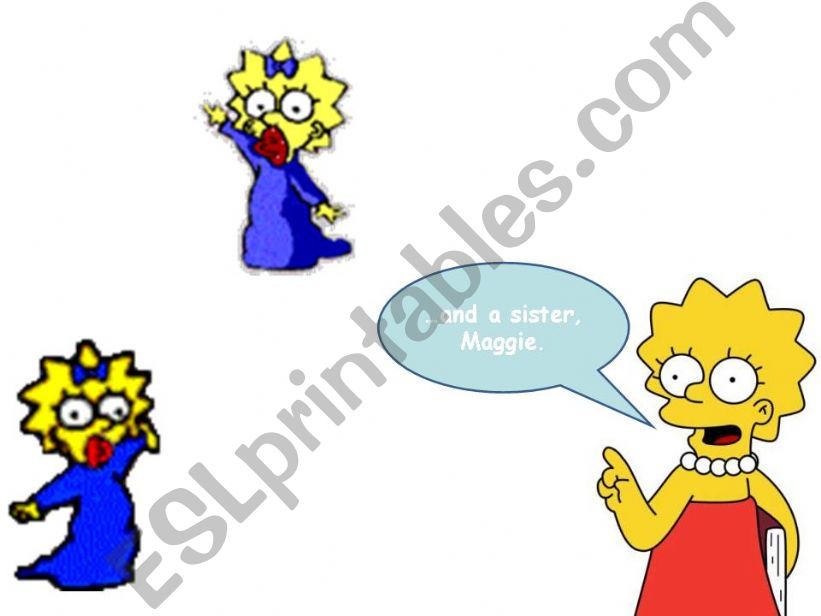 the simpsons family part 3 powerpoint