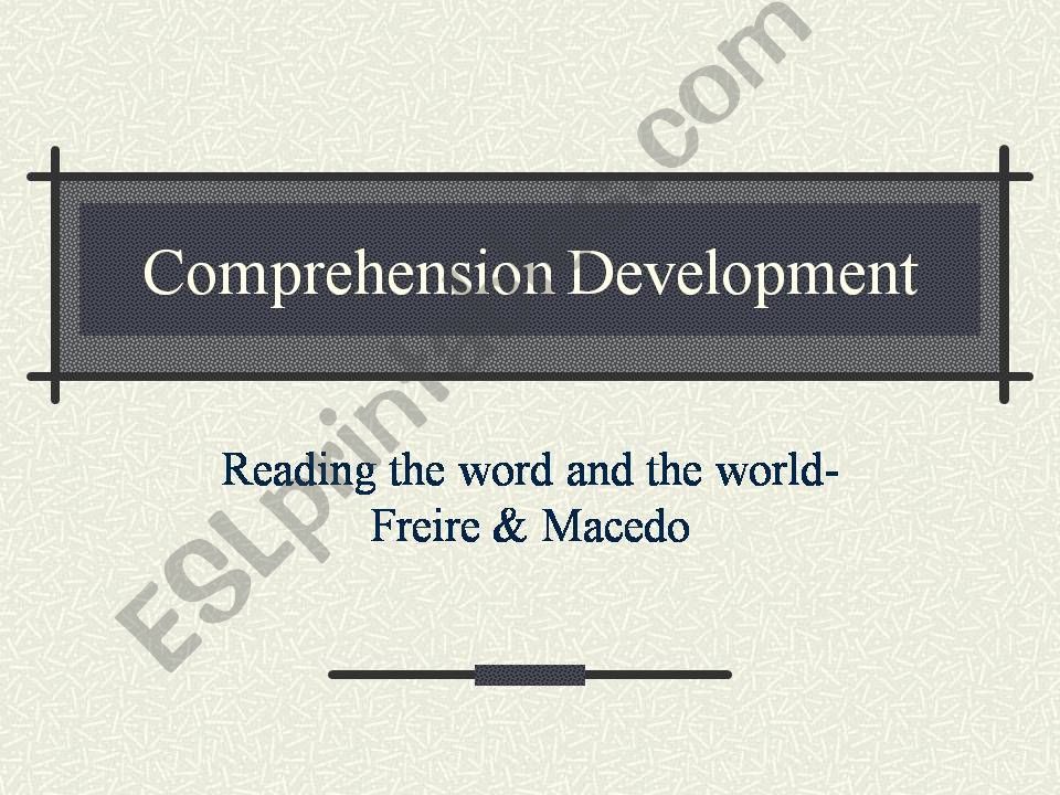 vocabulary develoment powerpoint