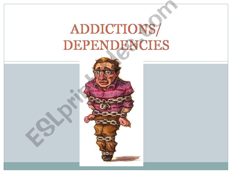 Addictions powerpoint