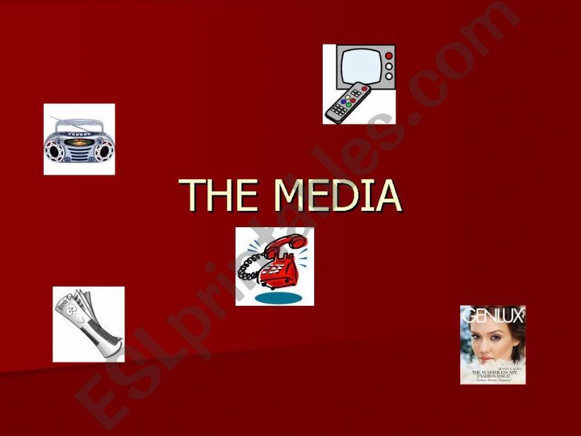 The Media powerpoint