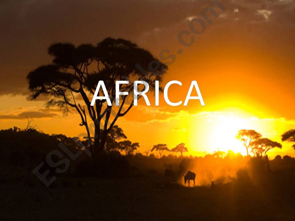 Africa powerpoint