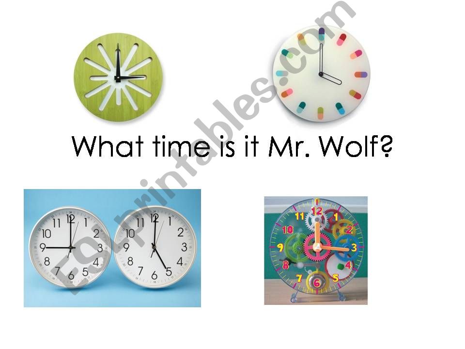What time is it, Mr.Wolf powerpoint