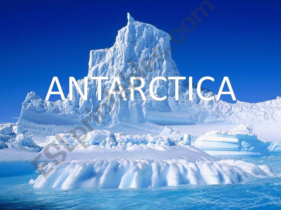 Antarctica powerpoint