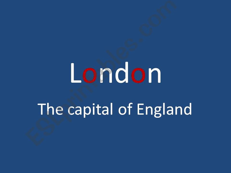 London powerpoint