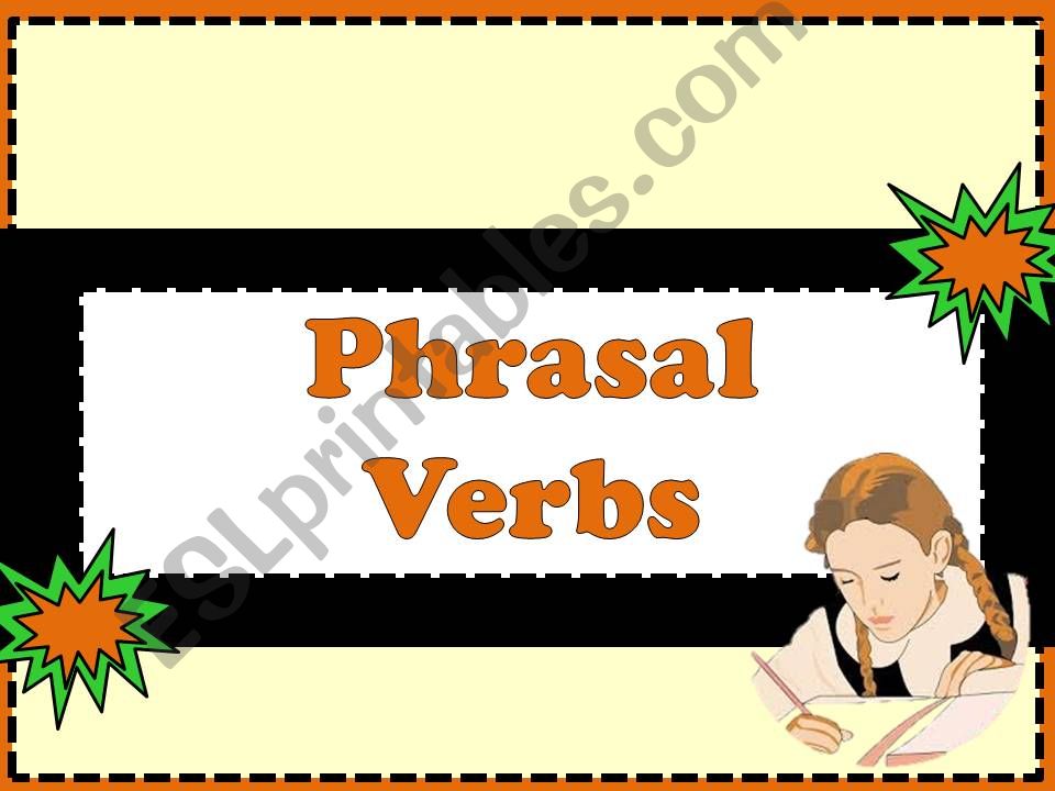 Phrasal Verbs powerpoint