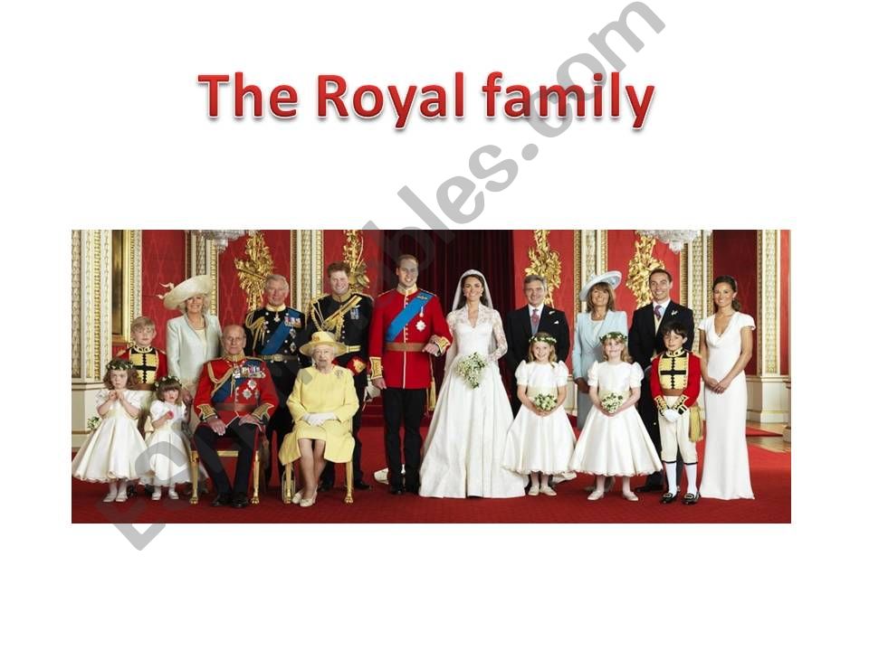 Royal family tree powerpoint