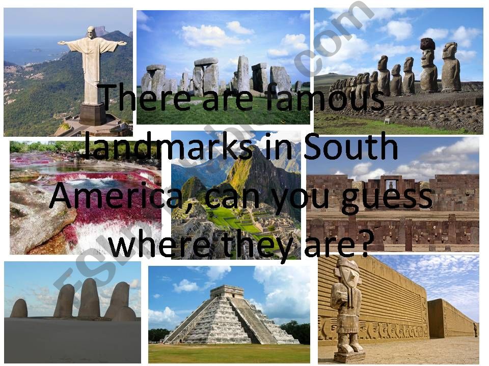 South America (part 2/2) powerpoint