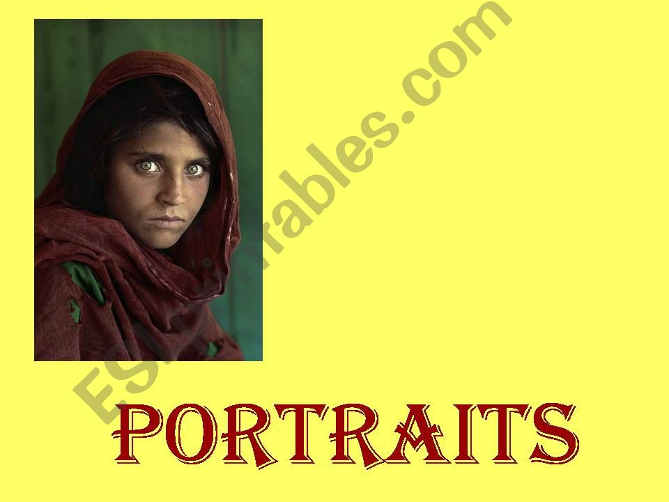 portraits powerpoint