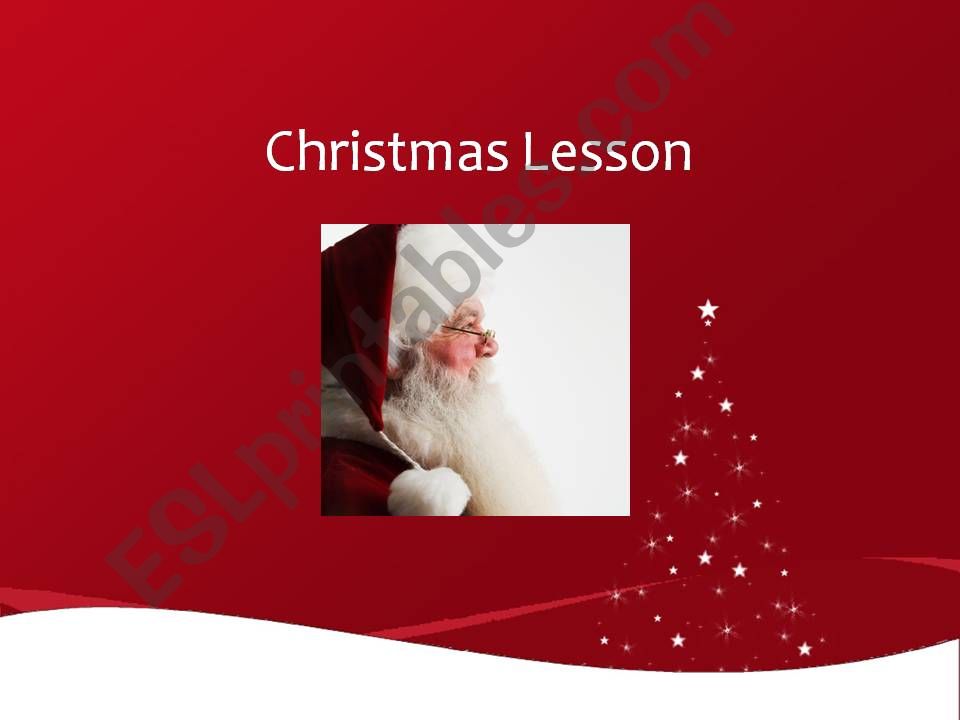 Christmas activity powerpoint