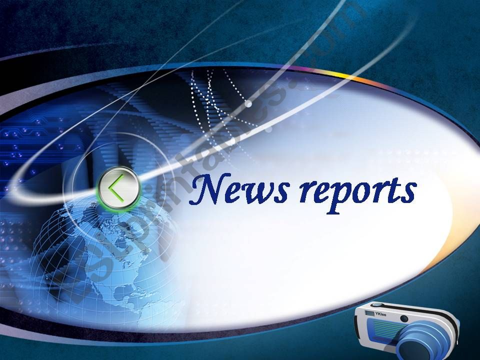 News reports powerpoint