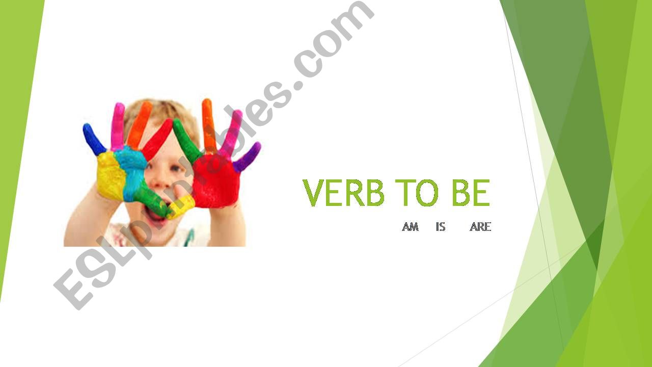 VERB TO BE powerpoint