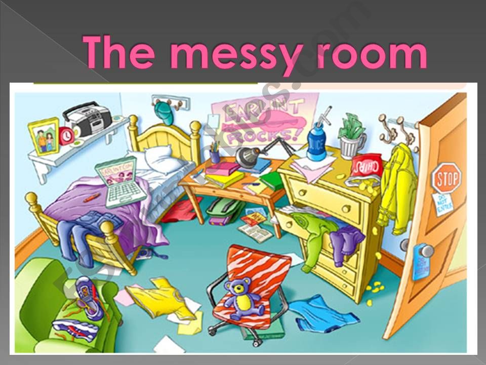 The Messy Room powerpoint