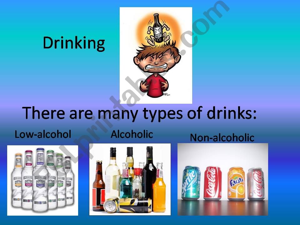 Drinking - negative effects of alcohol on people and society in general