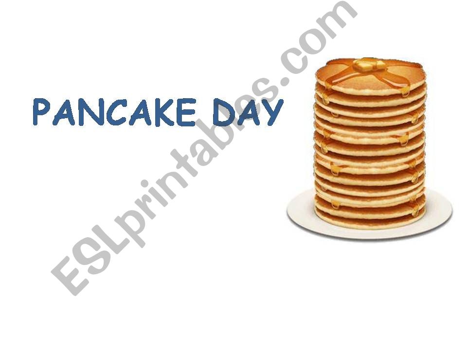 Pancake day powerpoint