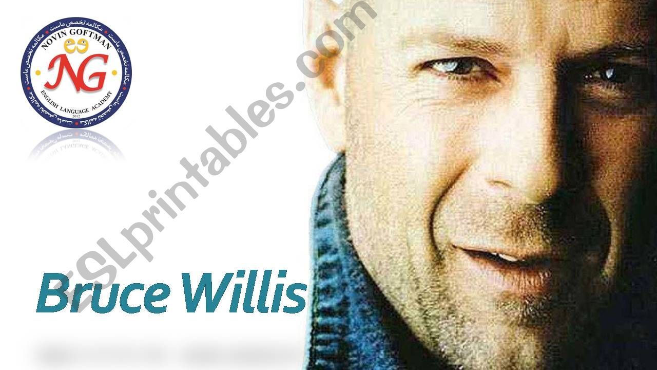 Bruce Willis, apostrophe s powerpoint