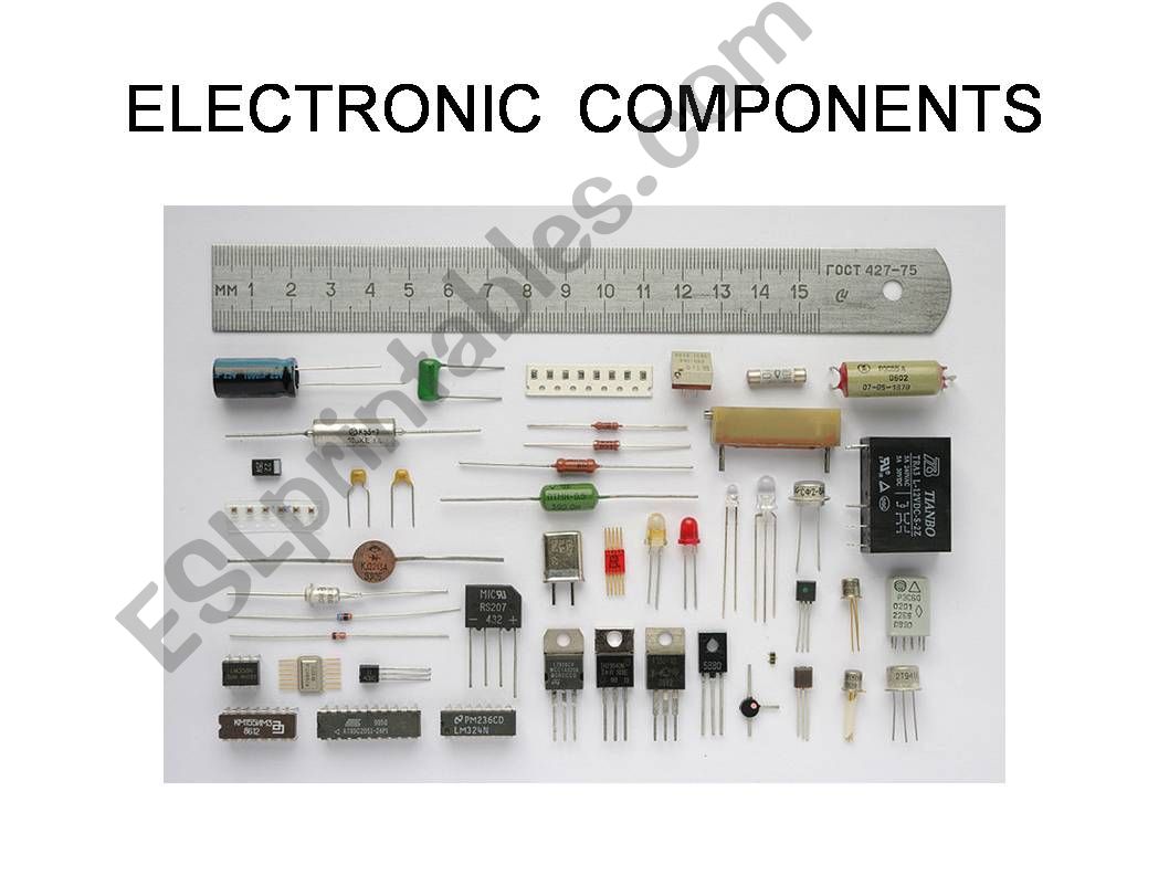 Electronic Components powerpoint