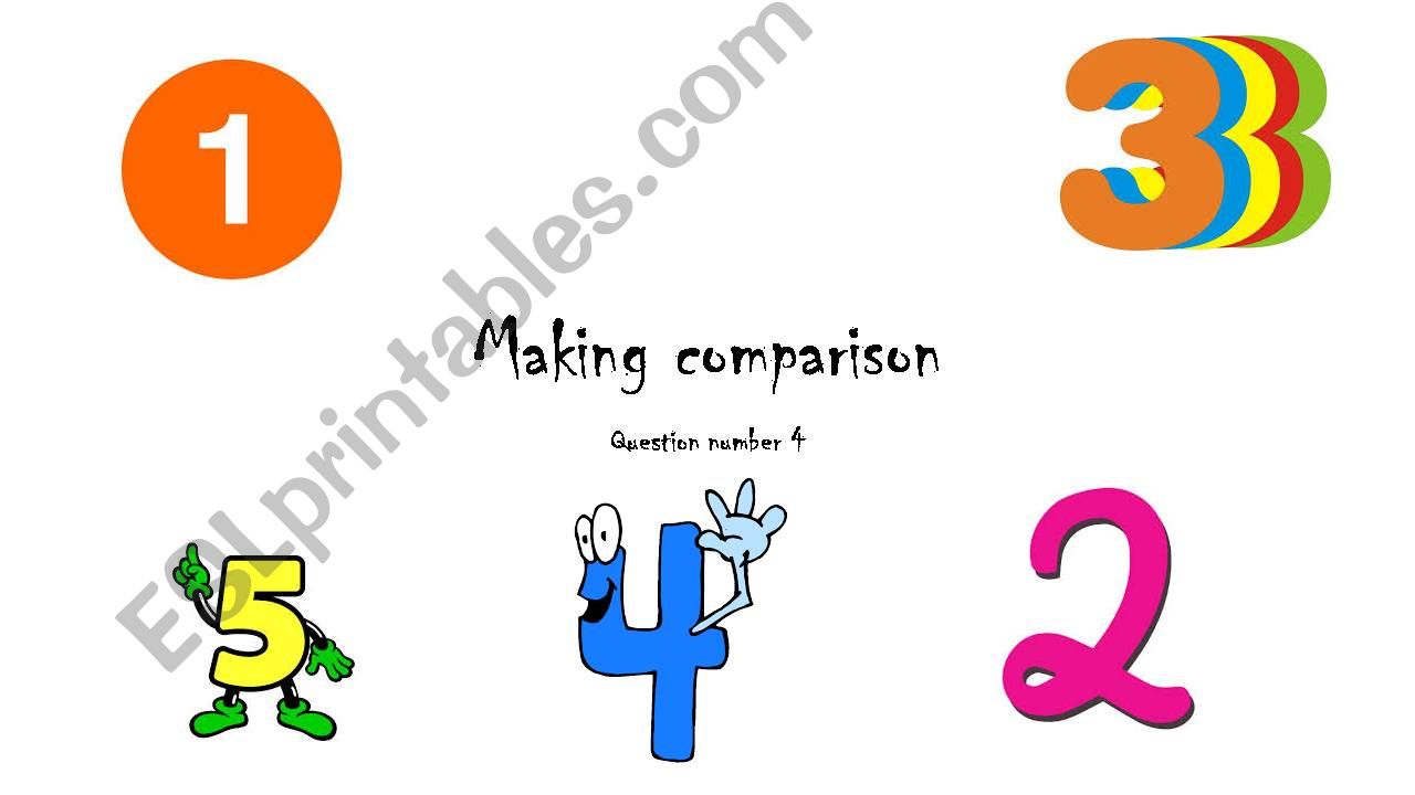 making comparison powerpoint