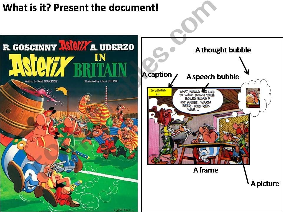 Asterix in Britain powerpoint
