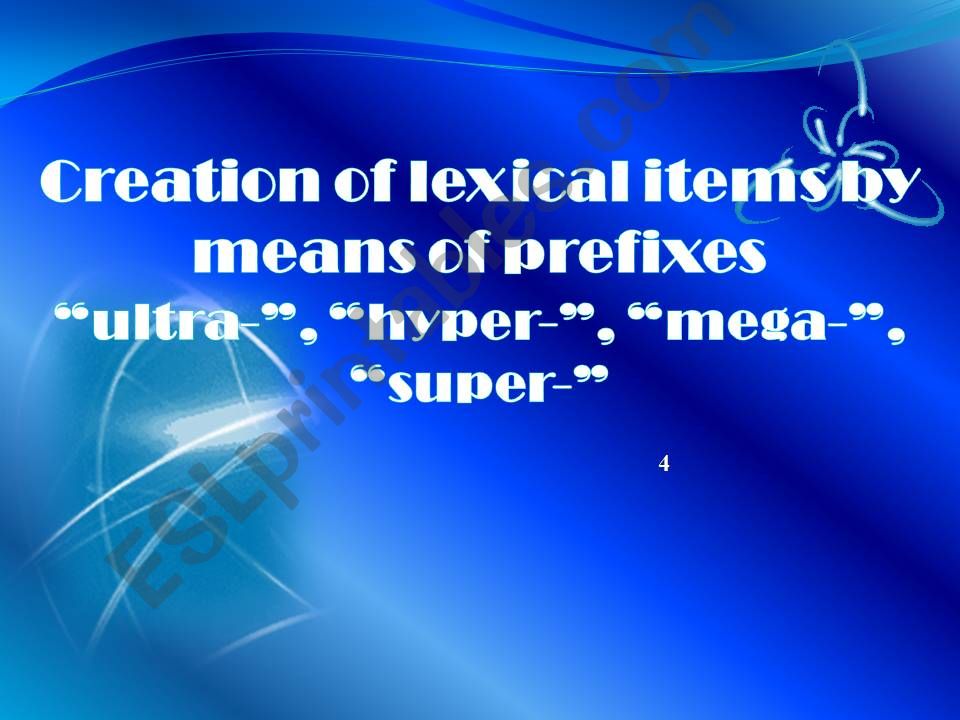 prefixes of degree powerpoint