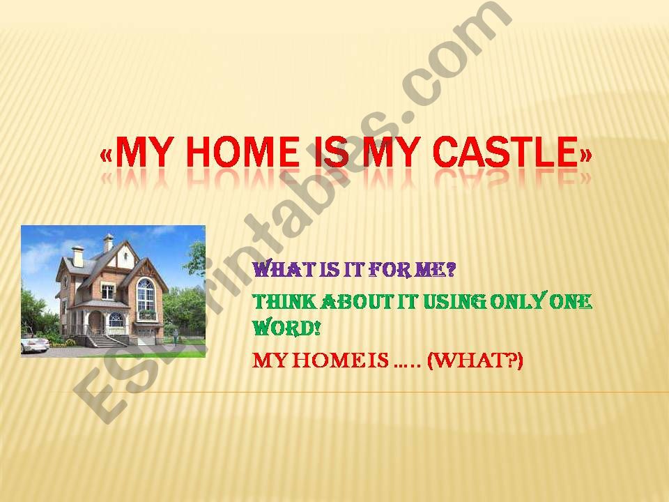 My house powerpoint