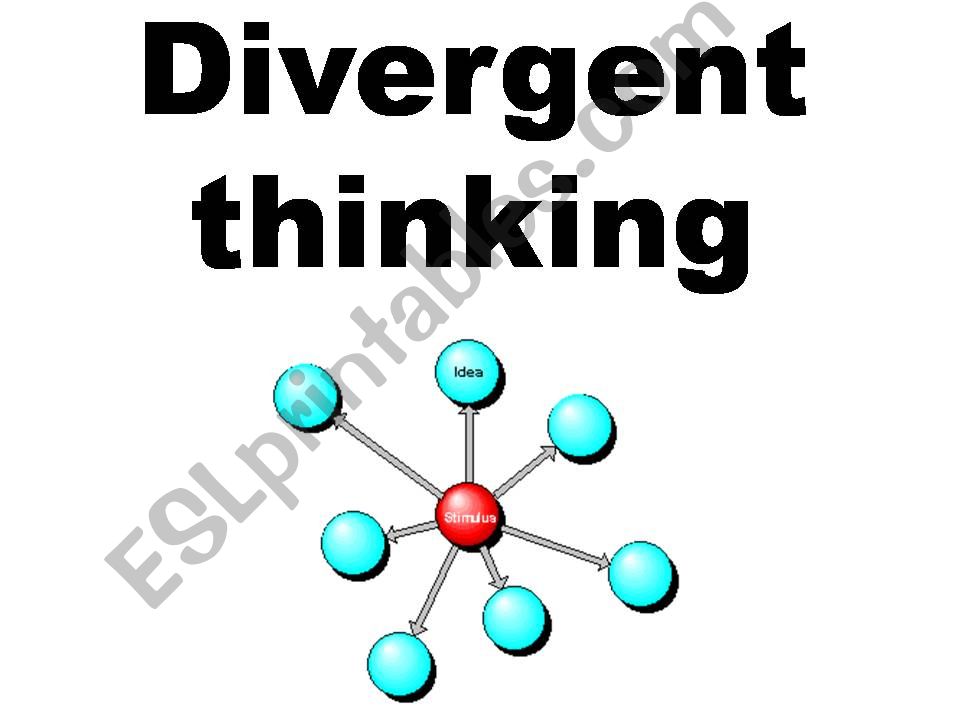 divergent thinking powerpoint