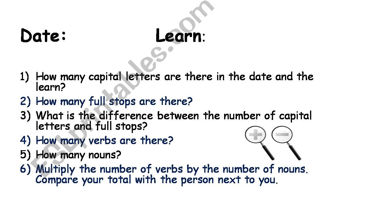 Numeracy meets Literacy! powerpoint