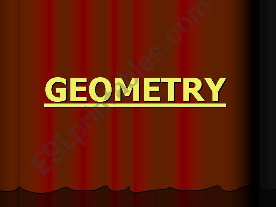 GEOMETRY powerpoint