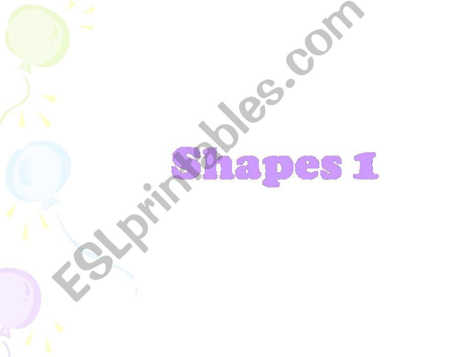 shapes powerpoint