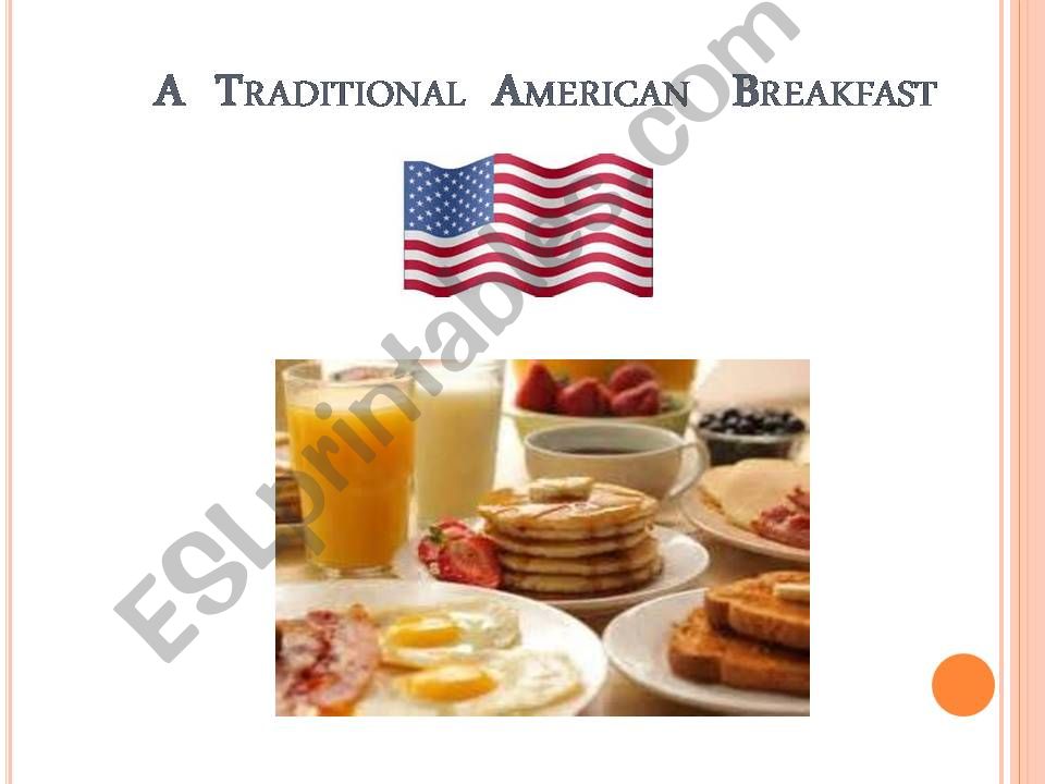 American Breakfast powerpoint