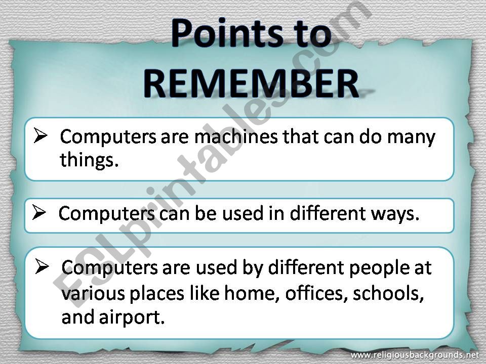 Computer for beginner powerpoint