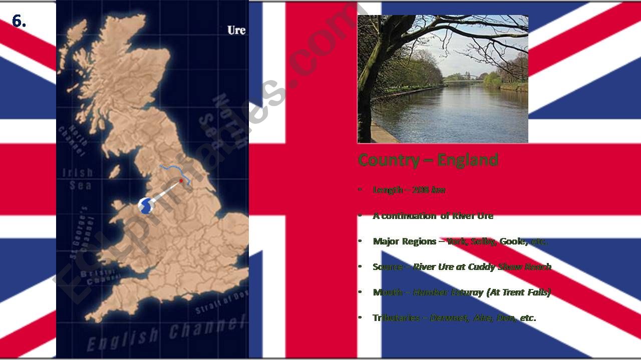 Rivers of UK powerpoint