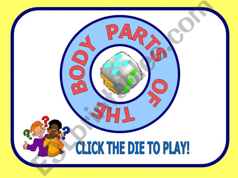 BODY PARTS GAME powerpoint