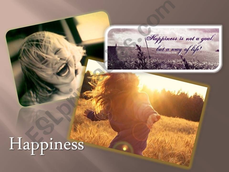 Happiness  powerpoint