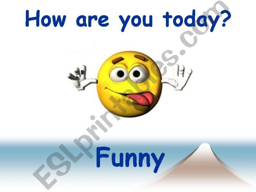 How are you today? II powerpoint