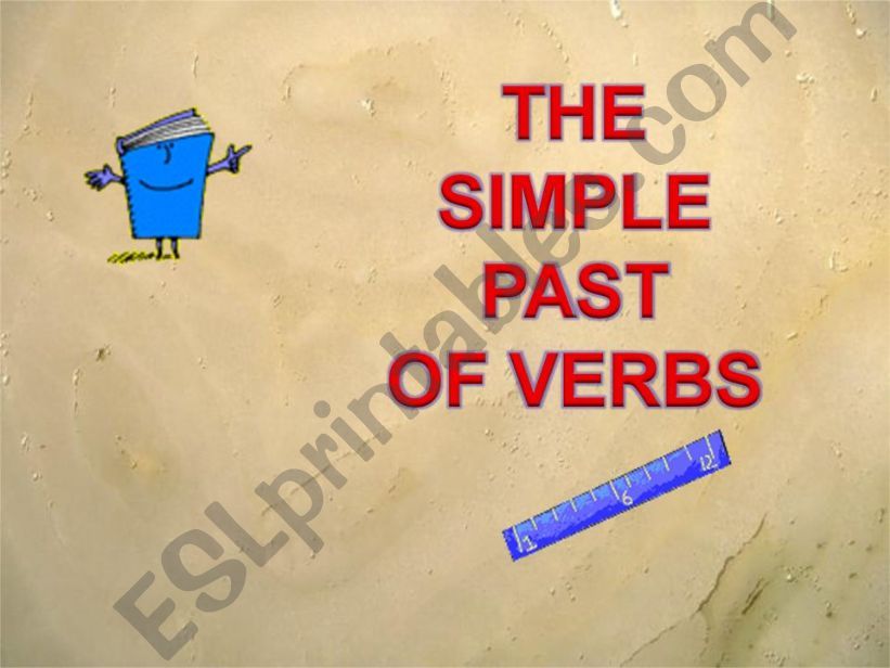 The simple Past - rules powerpoint