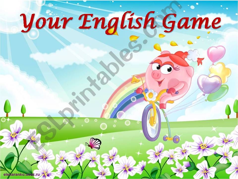 English Game 1 powerpoint