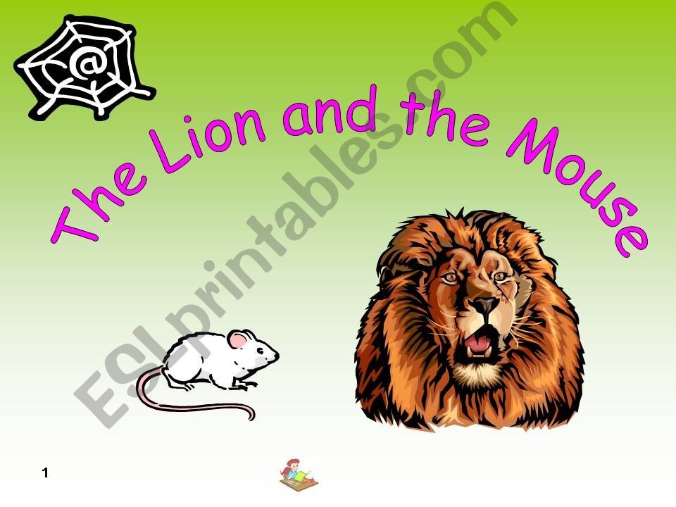 The Lion and the mouse fable powerpoint