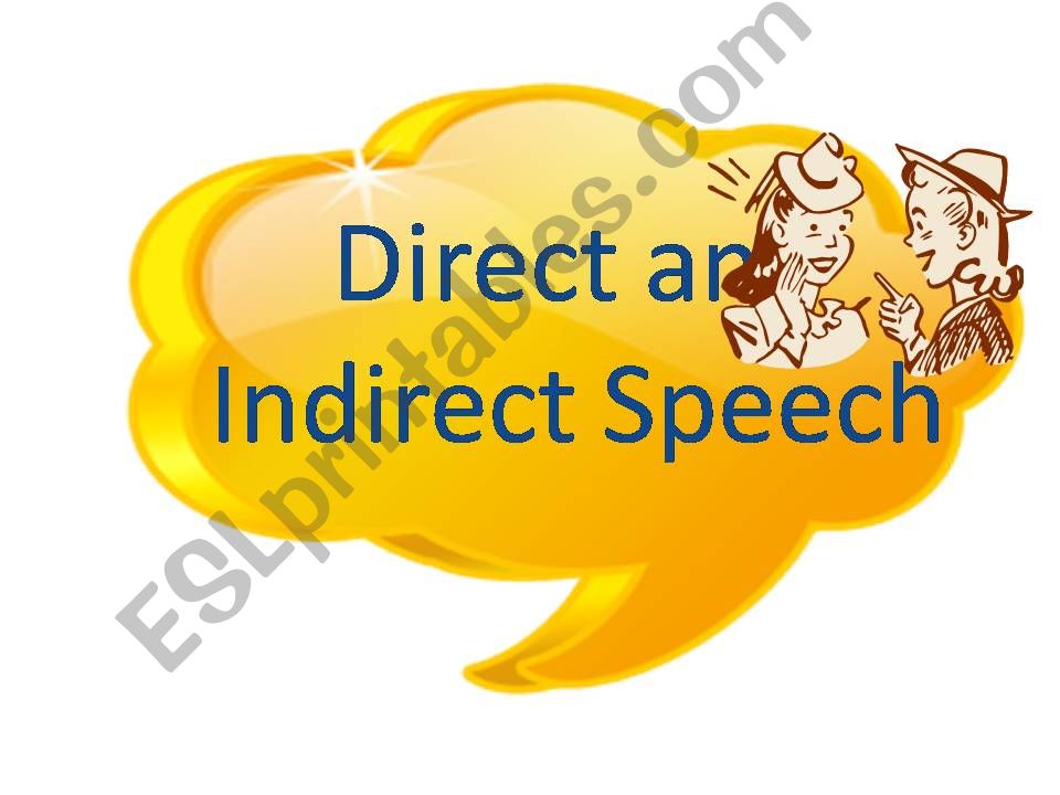 Reported Speech powerpoint