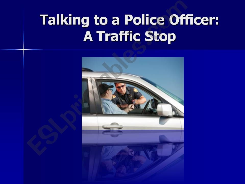 A Traffic Stop powerpoint