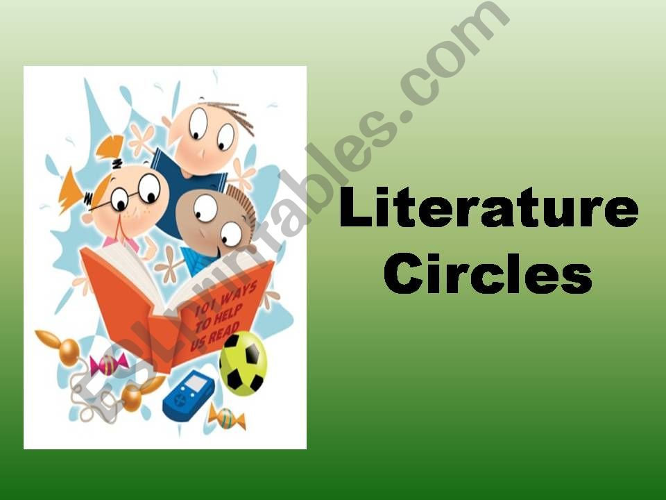 Literature Circles Introduction