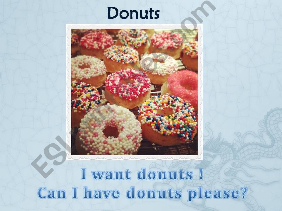 6 different kinds of food powerpoint