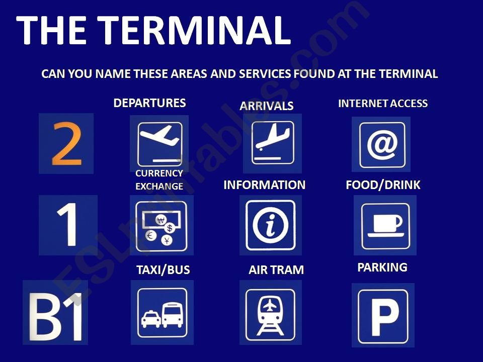 THE TERMINAL #3 - AIRPORT LOCATIONS AND SERVICES