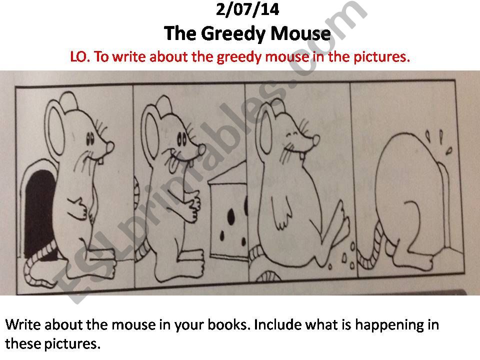Th Greedy Mouse powerpoint