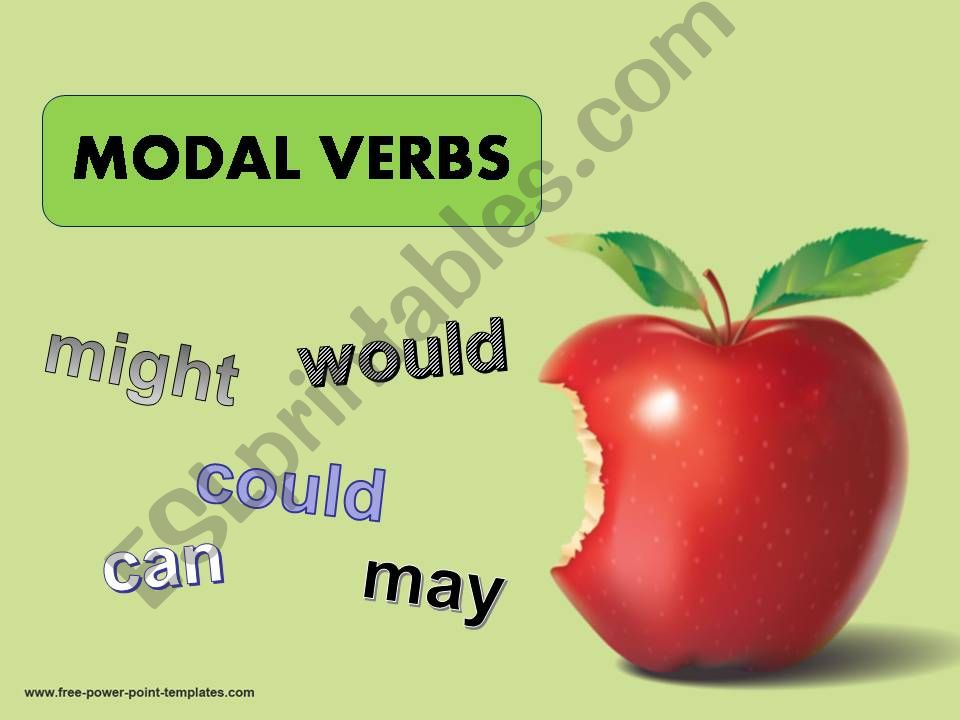 Modal Verbs powerpoint