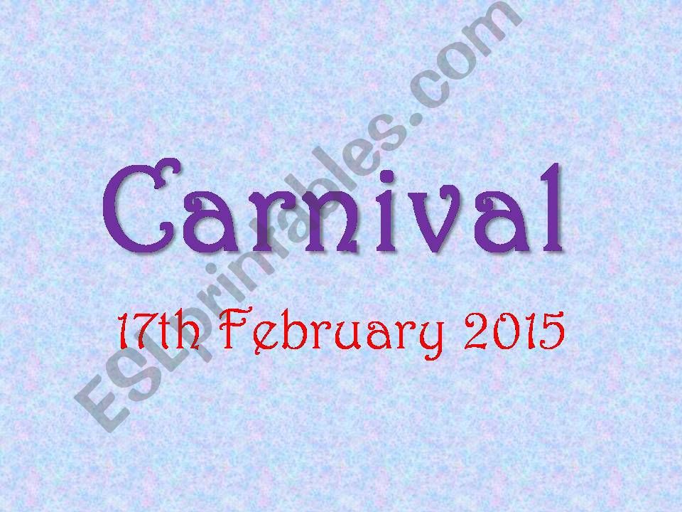 Carnival powerpoint