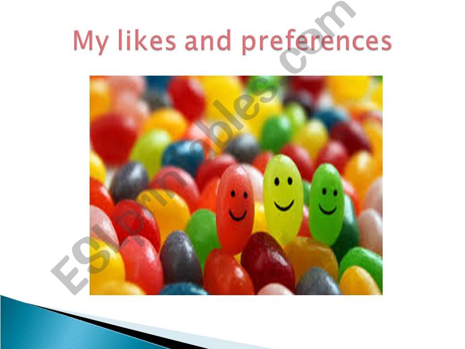 My likes and preferences powerpoint